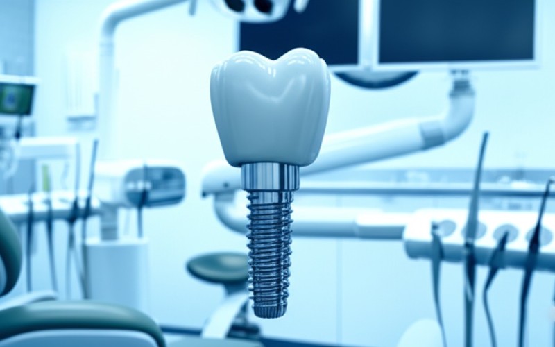 Composants de la cicatrisation des implants dentaires en milieu clinique