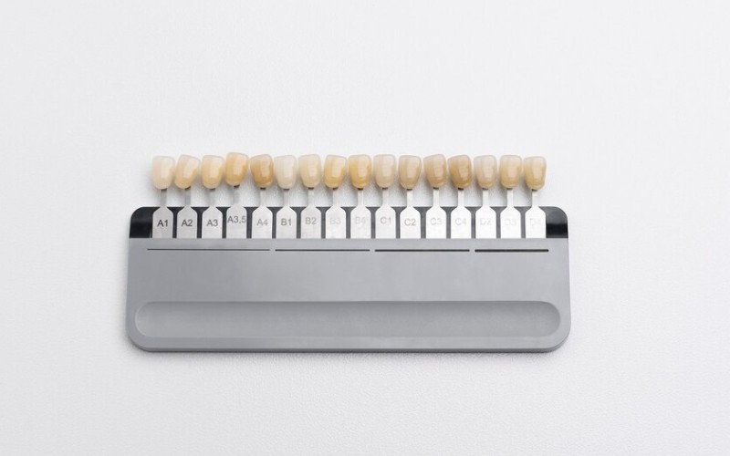 Dental kompositter ordnet efter VITA's farvespektrum