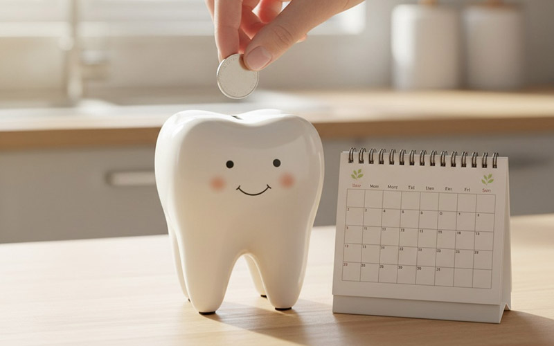 Saving money for a dental procedure