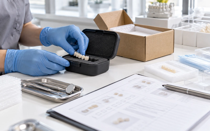 dental lab logistics